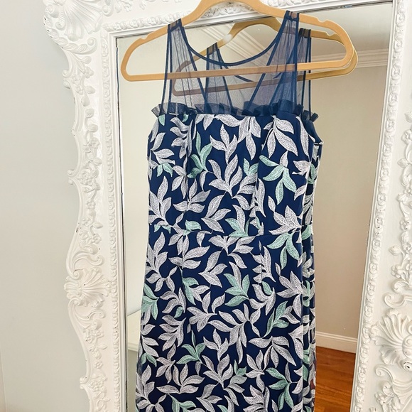 JS Collection LEIGHTON ILLUSION COLUMN Maxi Evening Wedding Guest GOWN Dress - Picture 6 of 8